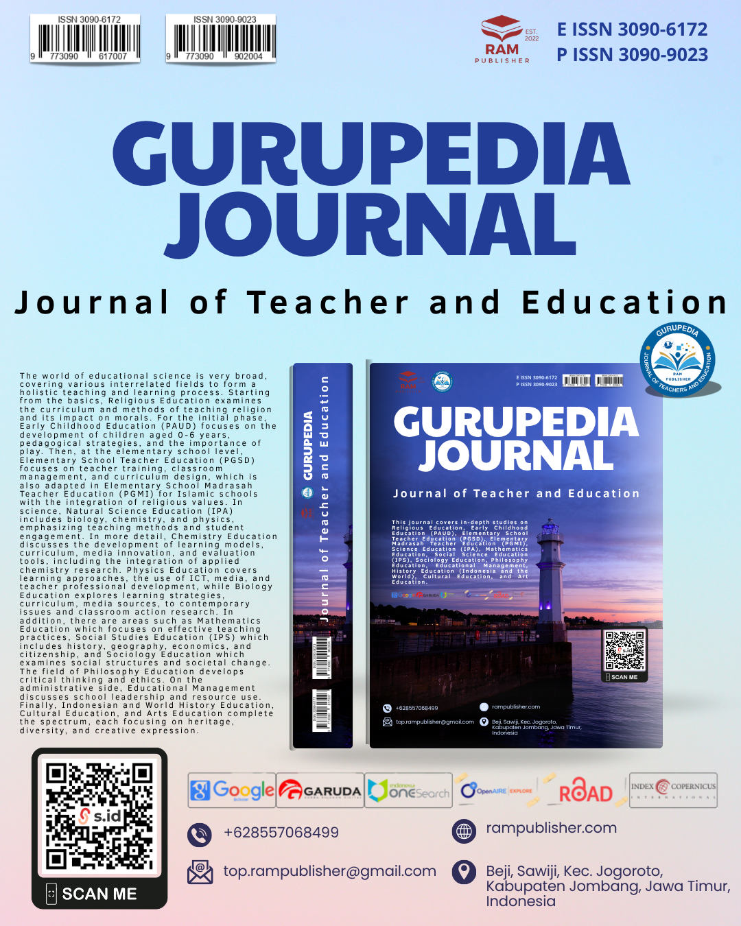 GURUPEDIA: Journal of Teacher and Education